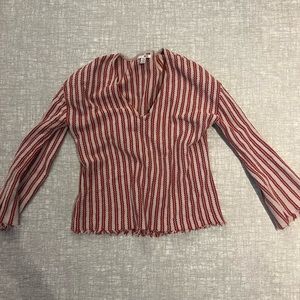 Red striped sweater